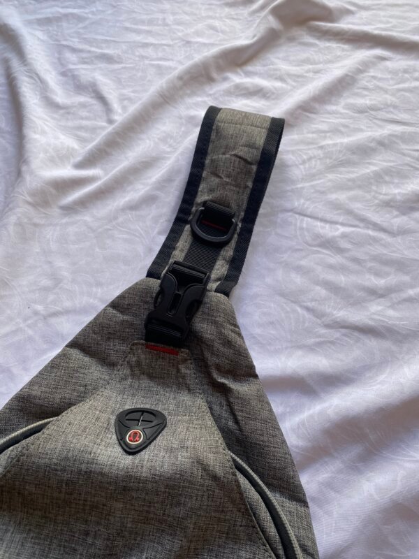 GRAY SLING BAG - Image 4
